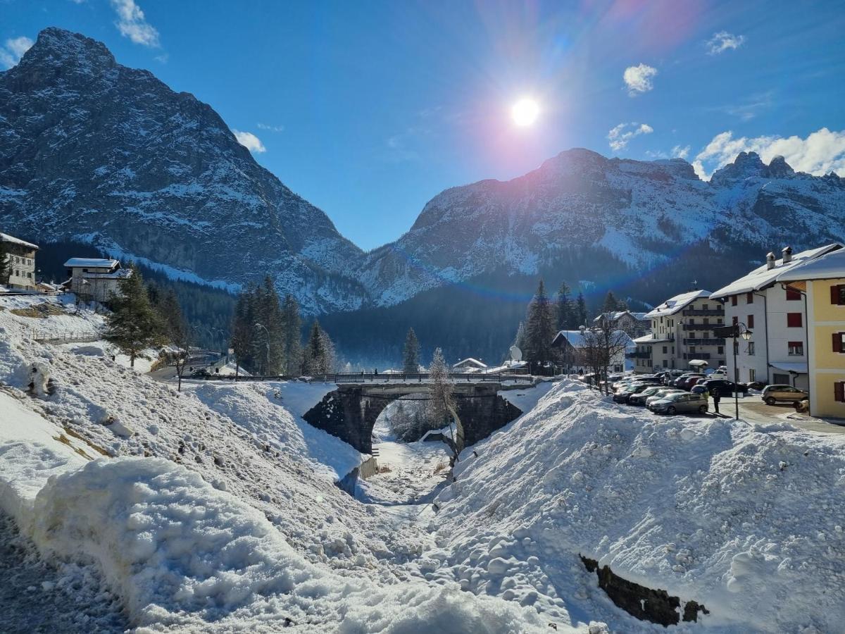 Hirsch Haus Apartamento Santo Stefano Di Cadore Exterior foto